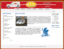 Tablet Screenshot of geselectrical.com